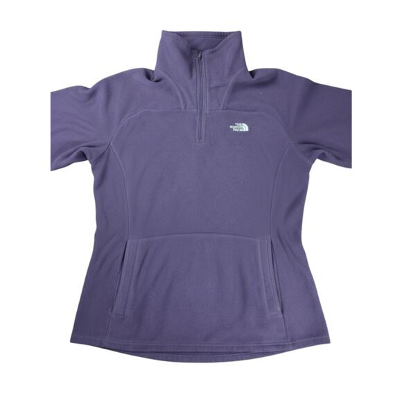 The North Face Fleece Purple Jacket Women's Large - Picture 2 of 5